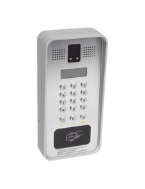 Video portero IP/SIP Con Cámara y pantalla LCD, 2 Relevadores Integrad