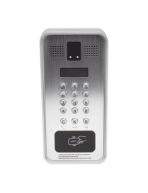 Video portero IP/SIP Con Cámara y pantalla LCD, 2 Relevadores Integrad