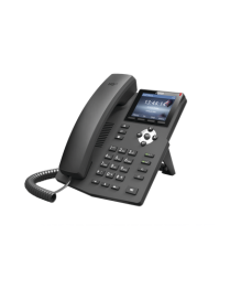 Teléfono IP empresarial para 2 lineas SIP con pantalla LCD de 2.8 pulg
