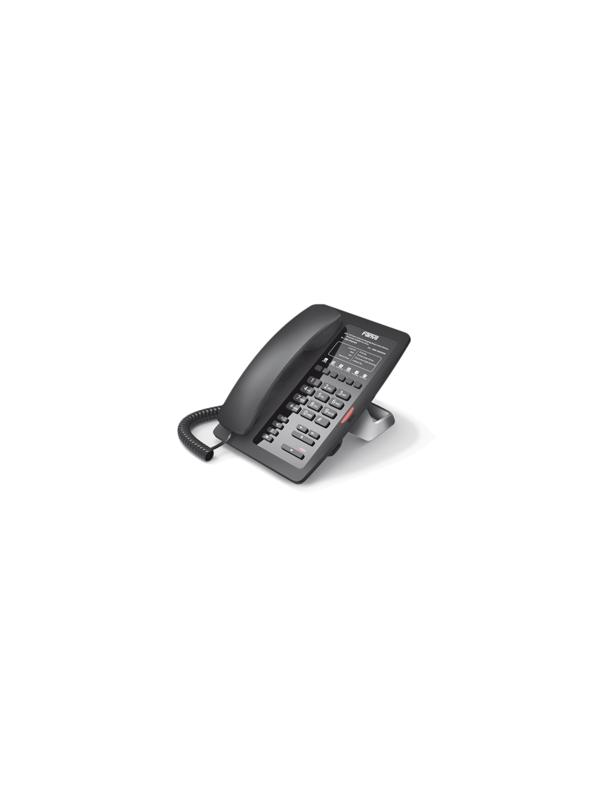 Teléfono IP para Hotelería / 6 Teclas Programables Hotline / PoE 802.3