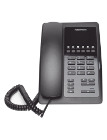 Teléfono IP para Hotelería / 6 Teclas Programables Hotline / PoE 802.3