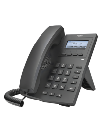 Teléfono IP empresarial para 2 lineas SIP con pantalla LCD 128 x 48 Px
