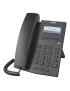 Teléfono IP empresarial para 2 lineas SIP con pantalla LCD 128 x 48 Px