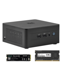 Mini PC Kit / Intel Core i7-1360P / 8 GB RAM / 256 GB SSD / HDMI Múlti