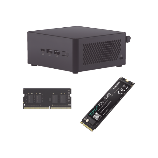 Mini PC / Core 3-100U / DDR5 16GB / SSD 256GB M.2 / Soporta 96GB RAM /